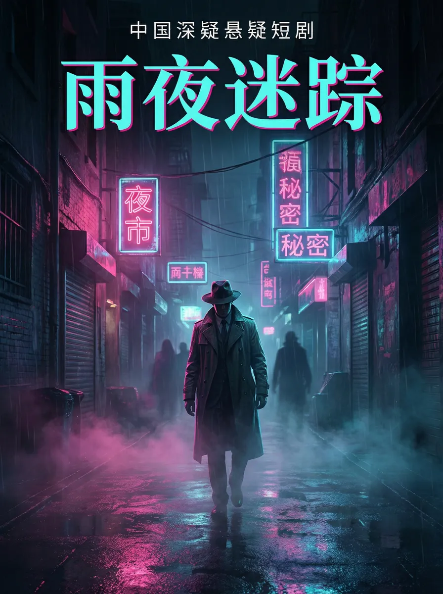 泽艺影城无修肉动漫 悬疑追踪短剧 - 雨夜迷踪海报